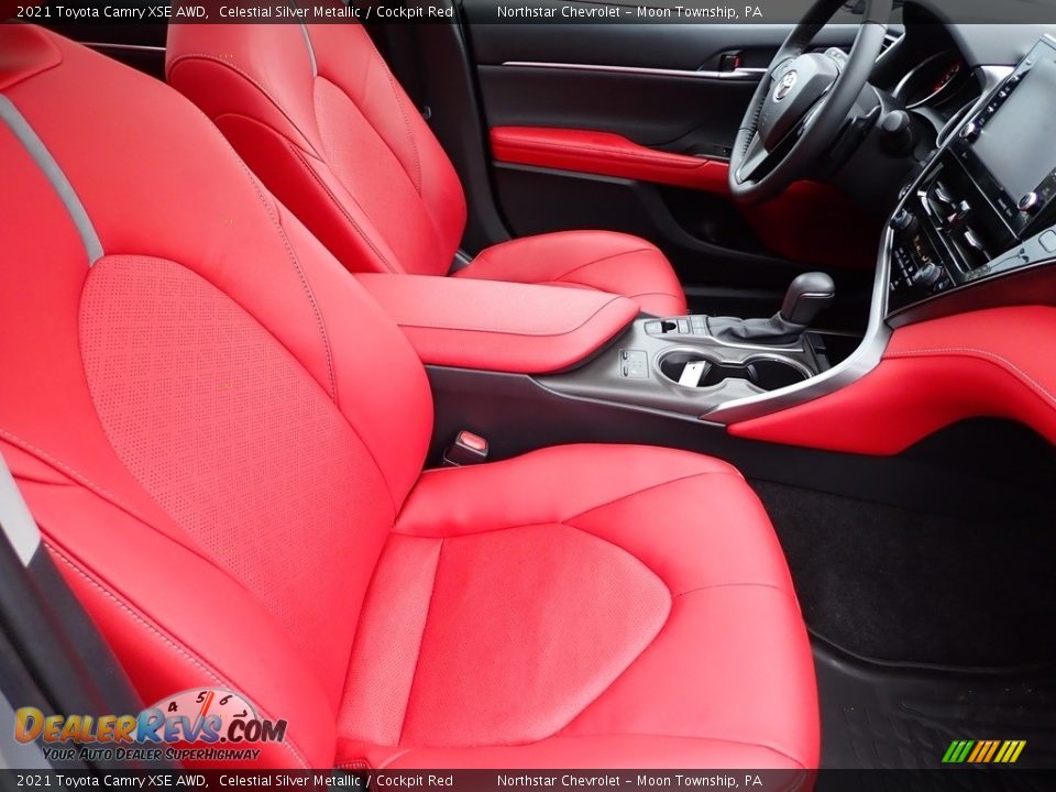 Front Seat of 2021 Toyota Camry XSE AWD Photo #14