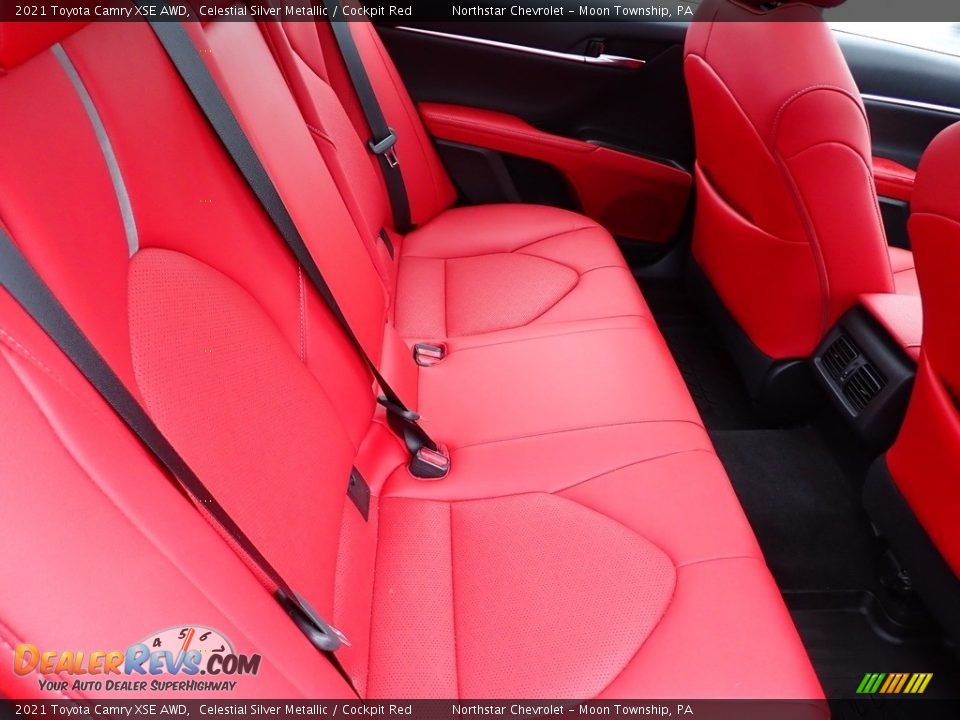 Rear Seat of 2021 Toyota Camry XSE AWD Photo #18