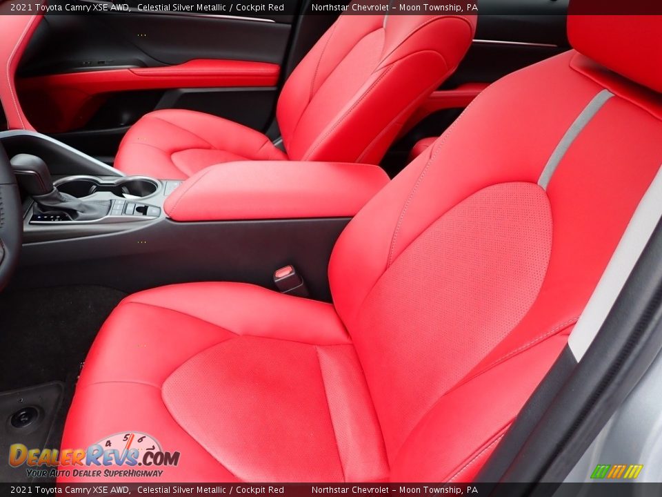 Front Seat of 2021 Toyota Camry XSE AWD Photo #19