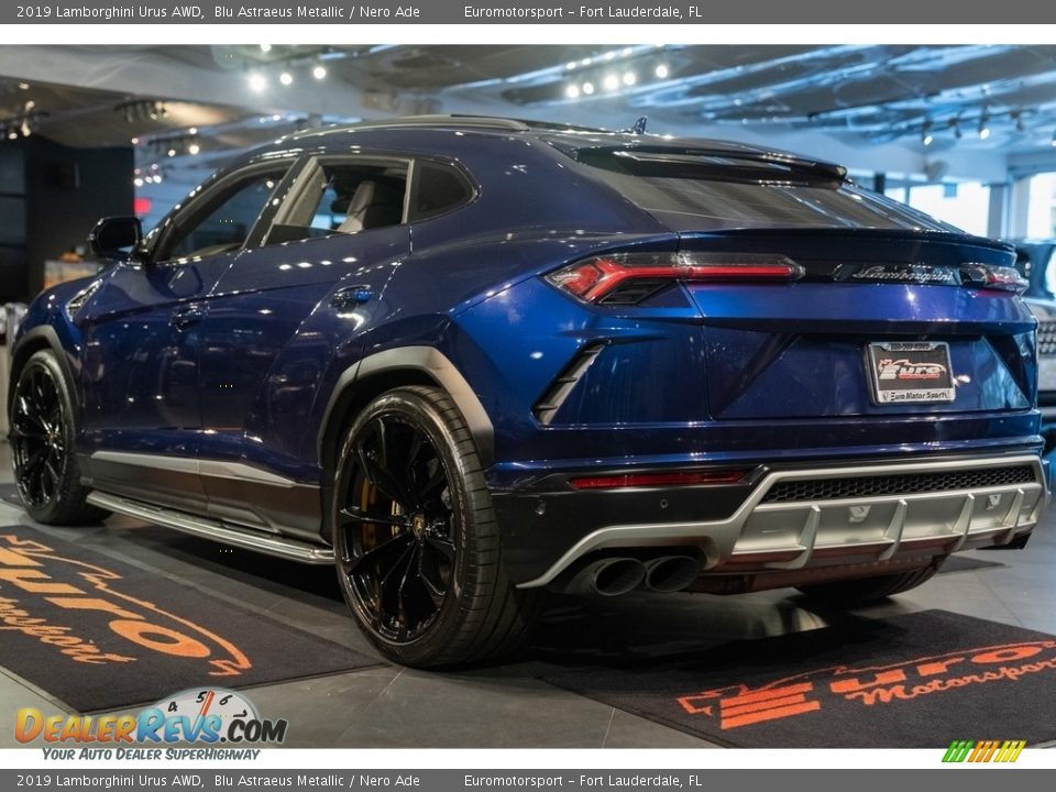 2019 Lamborghini Urus AWD Blu Astraeus Metallic / Nero Ade Photo #45