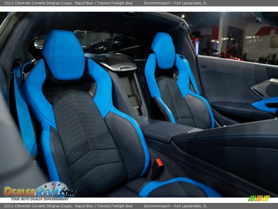 Front Seat of 2021 Chevrolet Corvette Stingray Coupe Photo #2