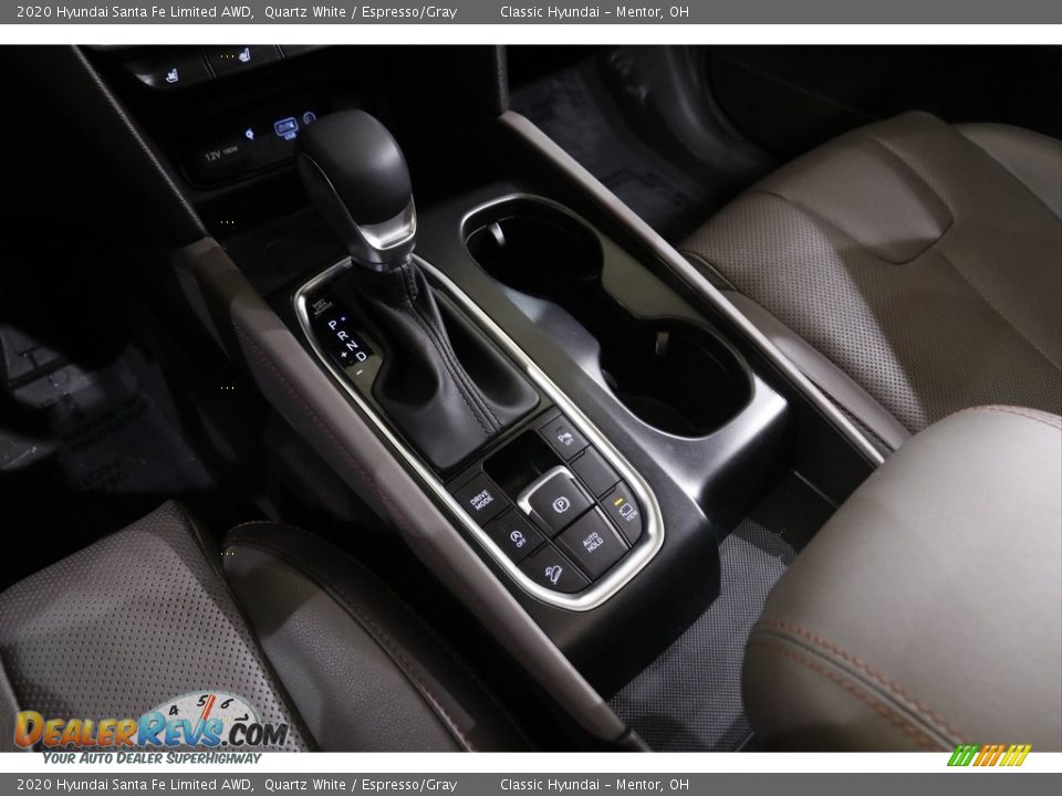 2020 Hyundai Santa Fe Limited AWD Quartz White / Espresso/Gray Photo #15