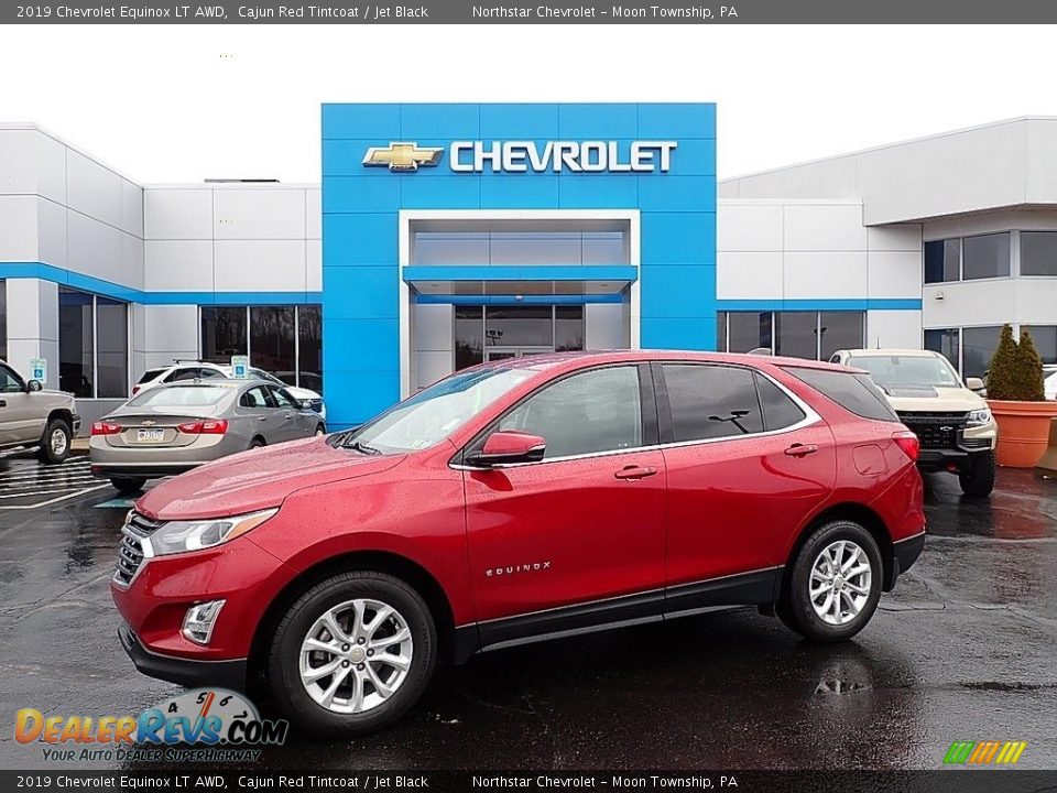 2019 Chevrolet Equinox LT AWD Cajun Red Tintcoat / Jet Black Photo #1
