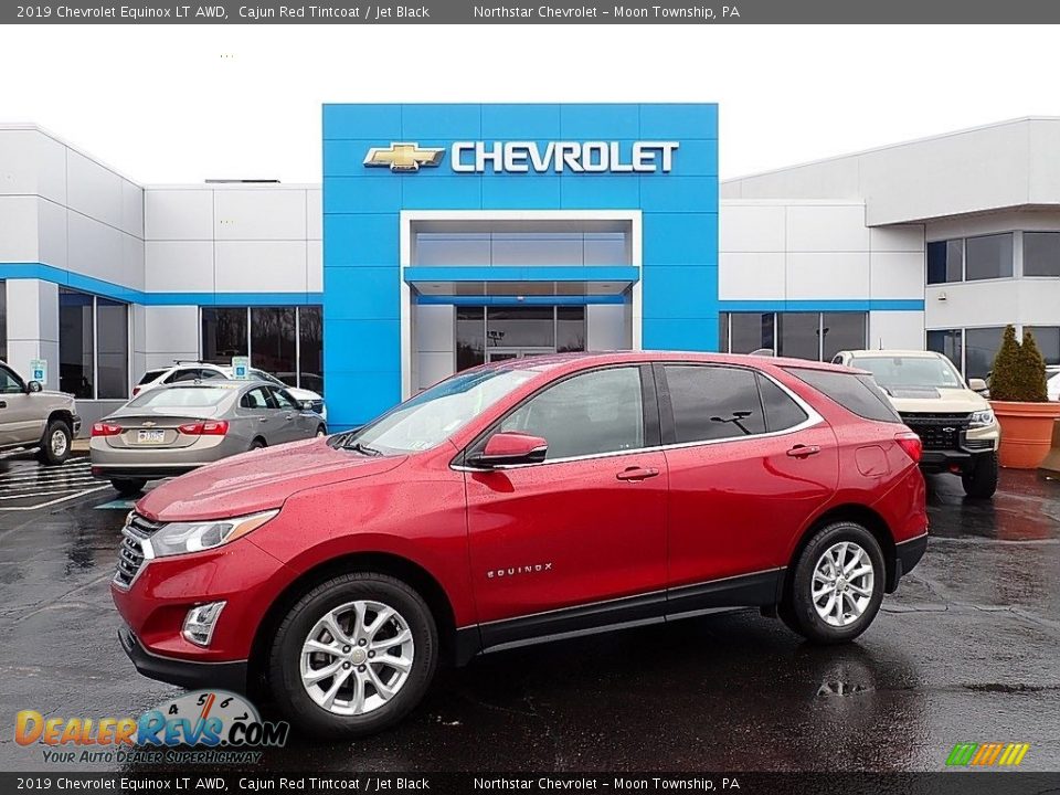 2019 Chevrolet Equinox LT AWD Cajun Red Tintcoat / Jet Black Photo #1