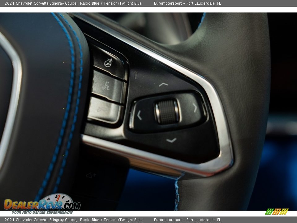 2021 Chevrolet Corvette Stingray Coupe Steering Wheel Photo #13