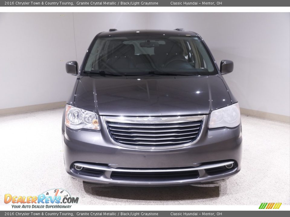 2016 Chrysler Town & Country Touring Granite Crystal Metallic / Black/Light Graystone Photo #2