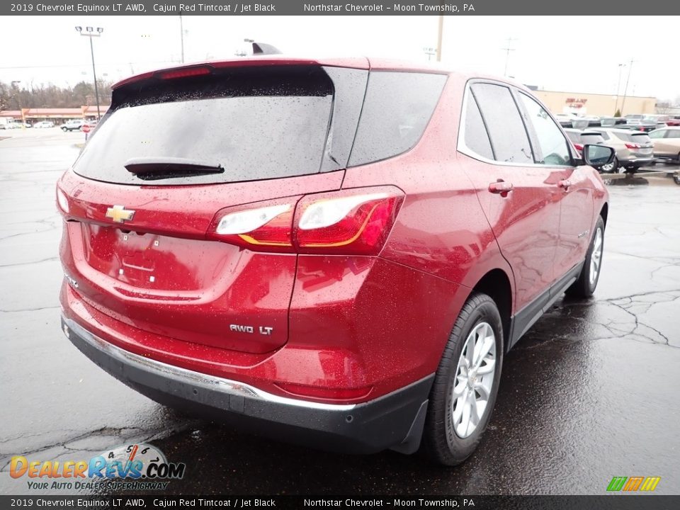 2019 Chevrolet Equinox LT AWD Cajun Red Tintcoat / Jet Black Photo #8