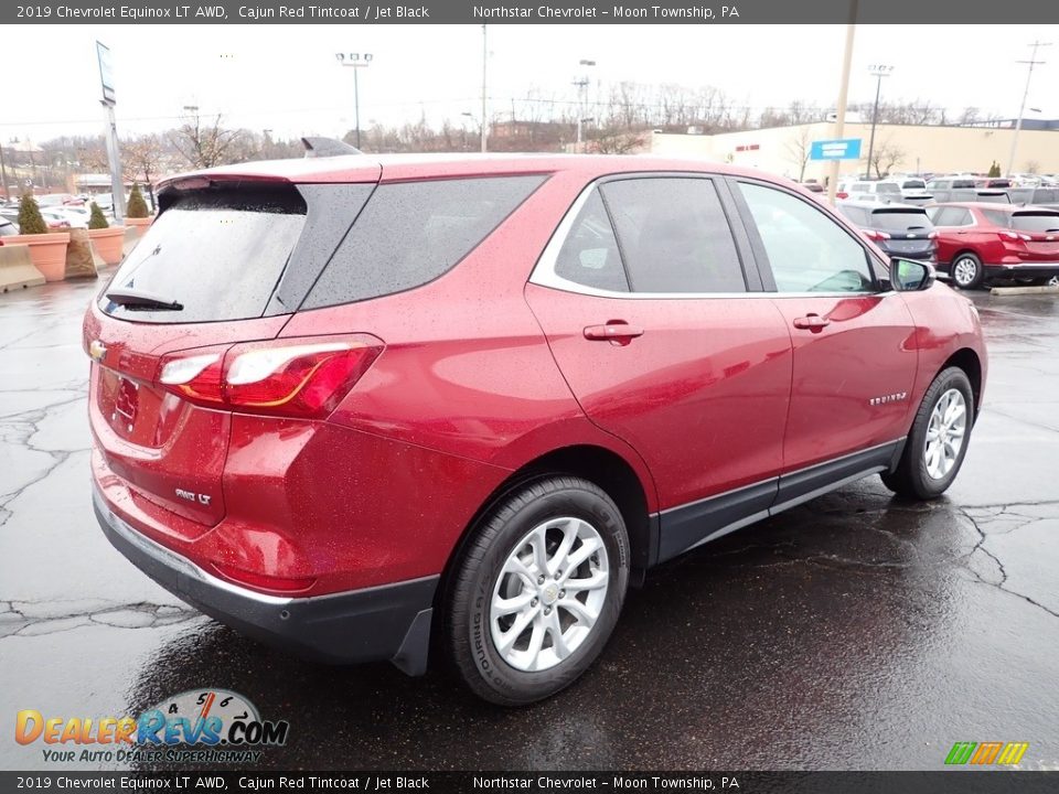 2019 Chevrolet Equinox LT AWD Cajun Red Tintcoat / Jet Black Photo #9