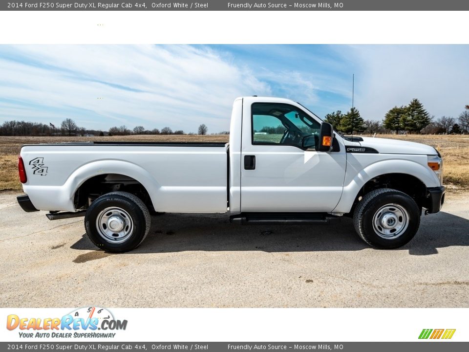 2014 Ford F250 Super Duty XL Regular Cab 4x4 Oxford White / Steel Photo #3