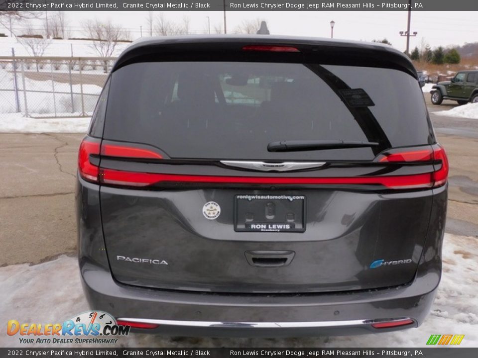 2022 Chrysler Pacifica Hybrid Limited Granite Crystal Metallic / Black Photo #6