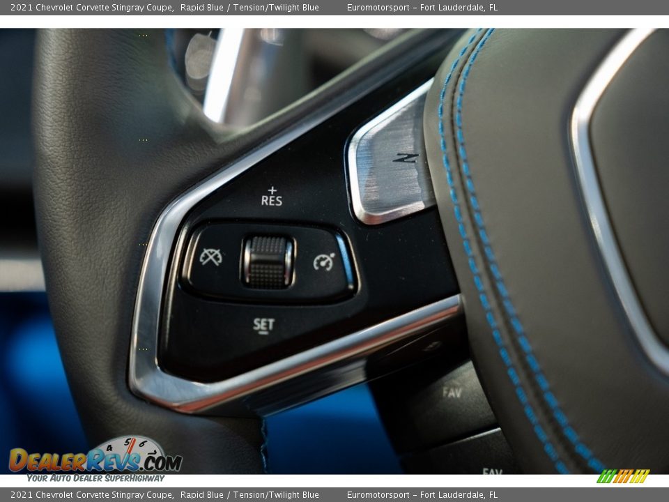 2021 Chevrolet Corvette Stingray Coupe Steering Wheel Photo #31