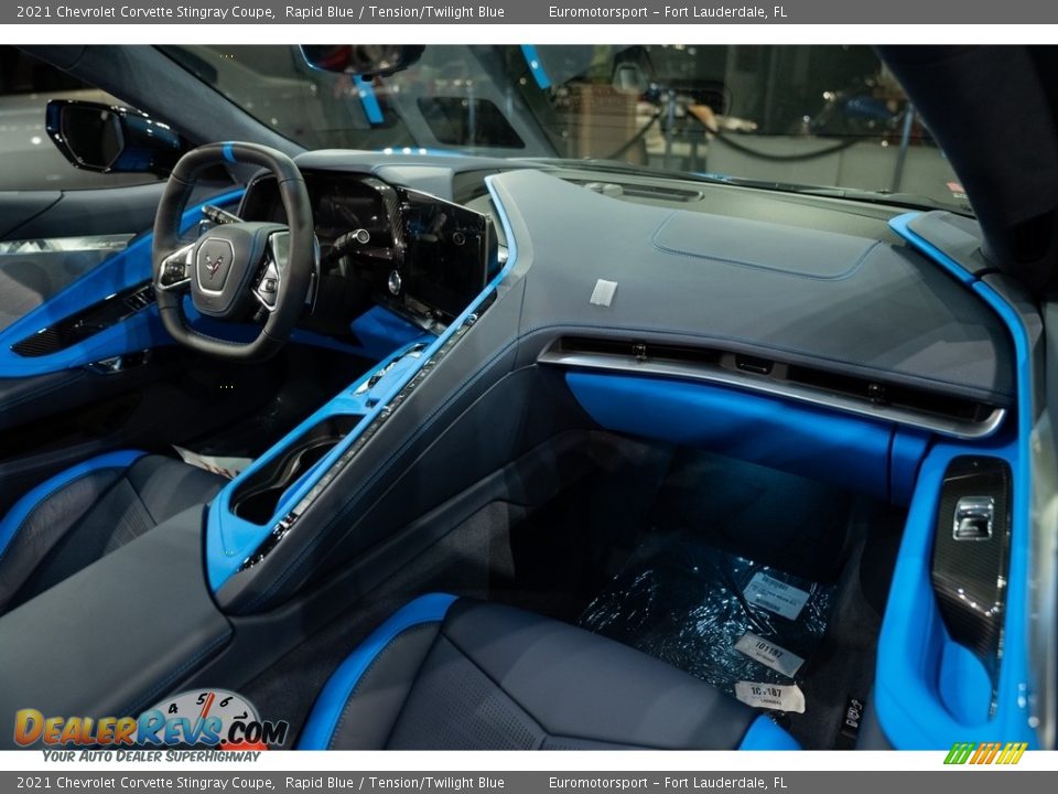 Dashboard of 2021 Chevrolet Corvette Stingray Coupe Photo #34