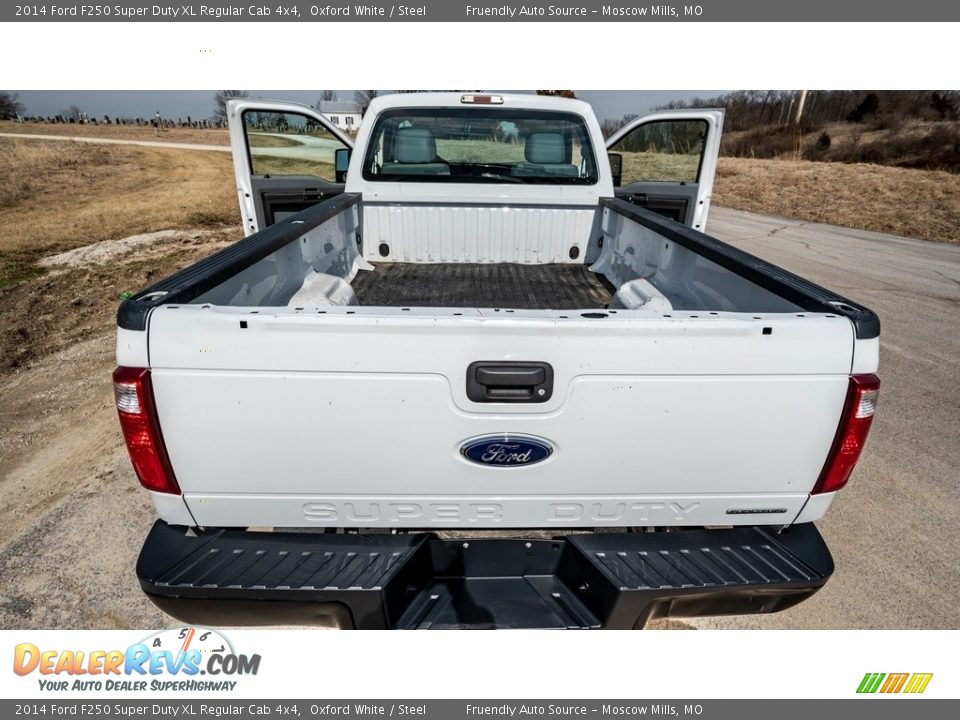 2014 Ford F250 Super Duty XL Regular Cab 4x4 Oxford White / Steel Photo #20