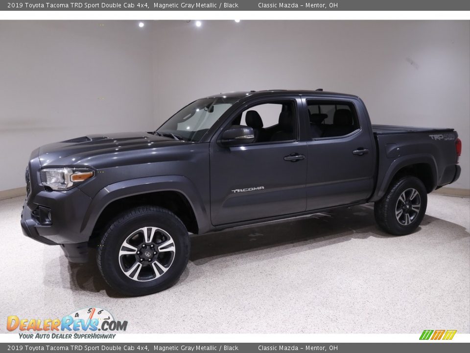 2019 Toyota Tacoma TRD Sport Double Cab 4x4 Magnetic Gray Metallic / Black Photo #3