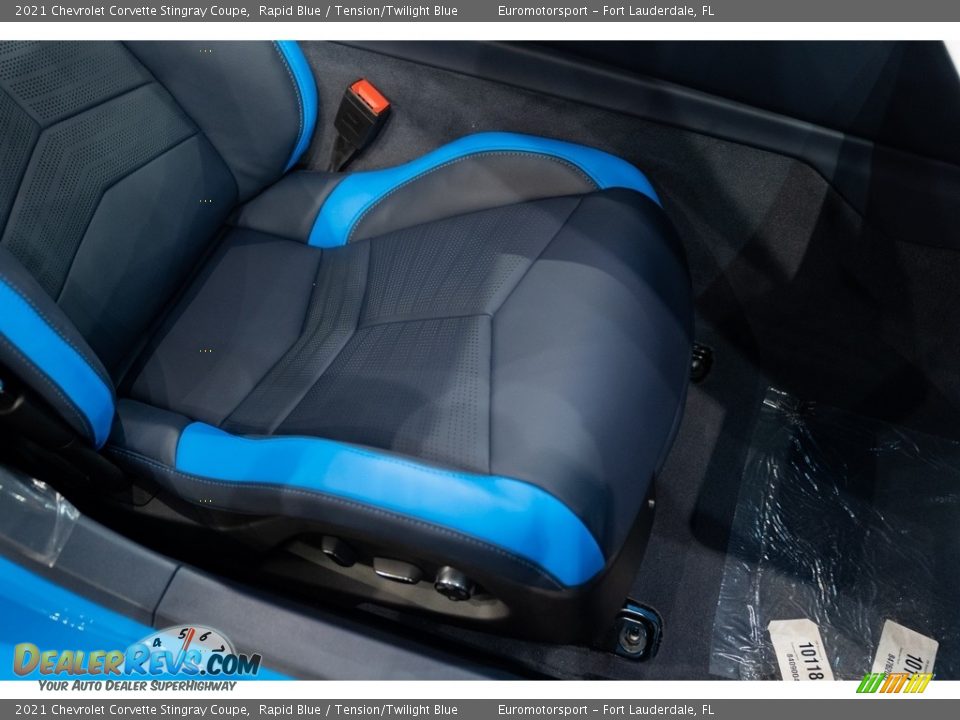 Front Seat of 2021 Chevrolet Corvette Stingray Coupe Photo #45