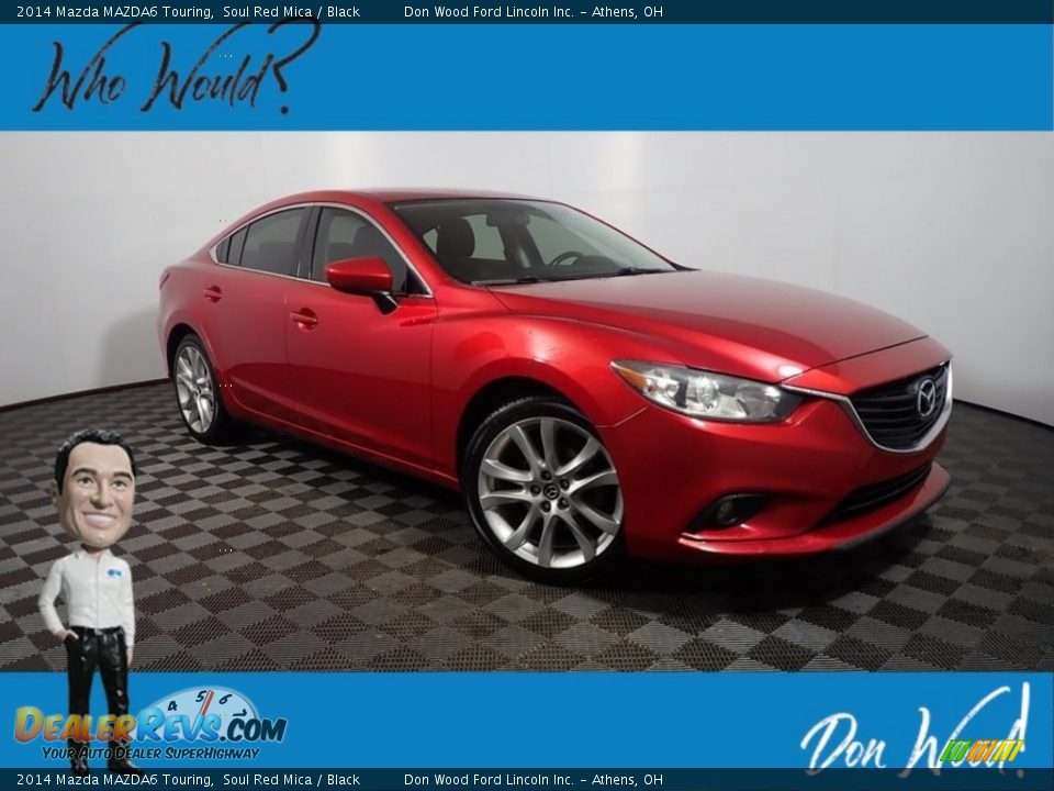 2014 Mazda MAZDA6 Touring Soul Red Mica / Black Photo #1