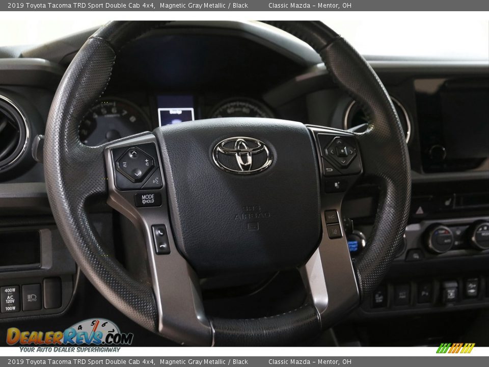 2019 Toyota Tacoma TRD Sport Double Cab 4x4 Magnetic Gray Metallic / Black Photo #7
