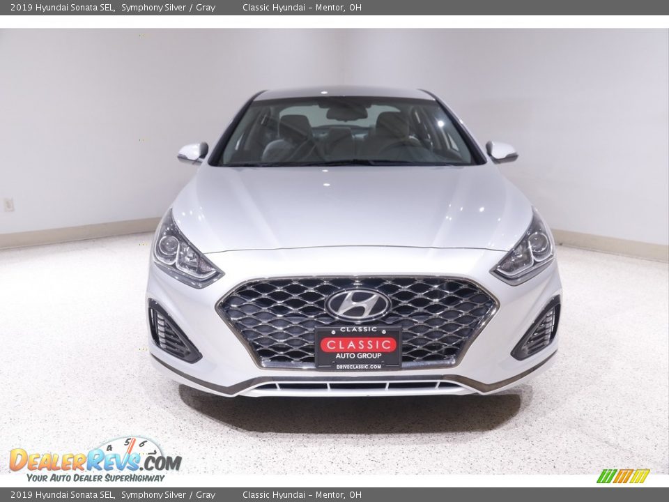 2019 Hyundai Sonata SEL Symphony Silver / Gray Photo #2