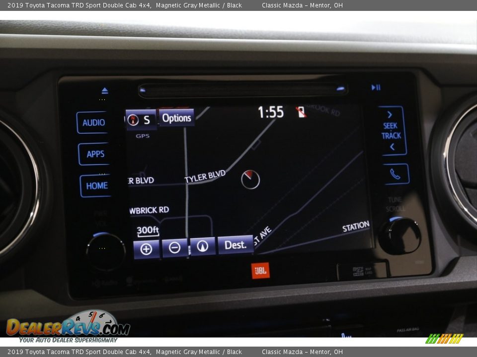 2019 Toyota Tacoma TRD Sport Double Cab 4x4 Magnetic Gray Metallic / Black Photo #11