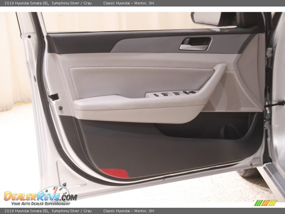 2019 Hyundai Sonata SEL Symphony Silver / Gray Photo #4