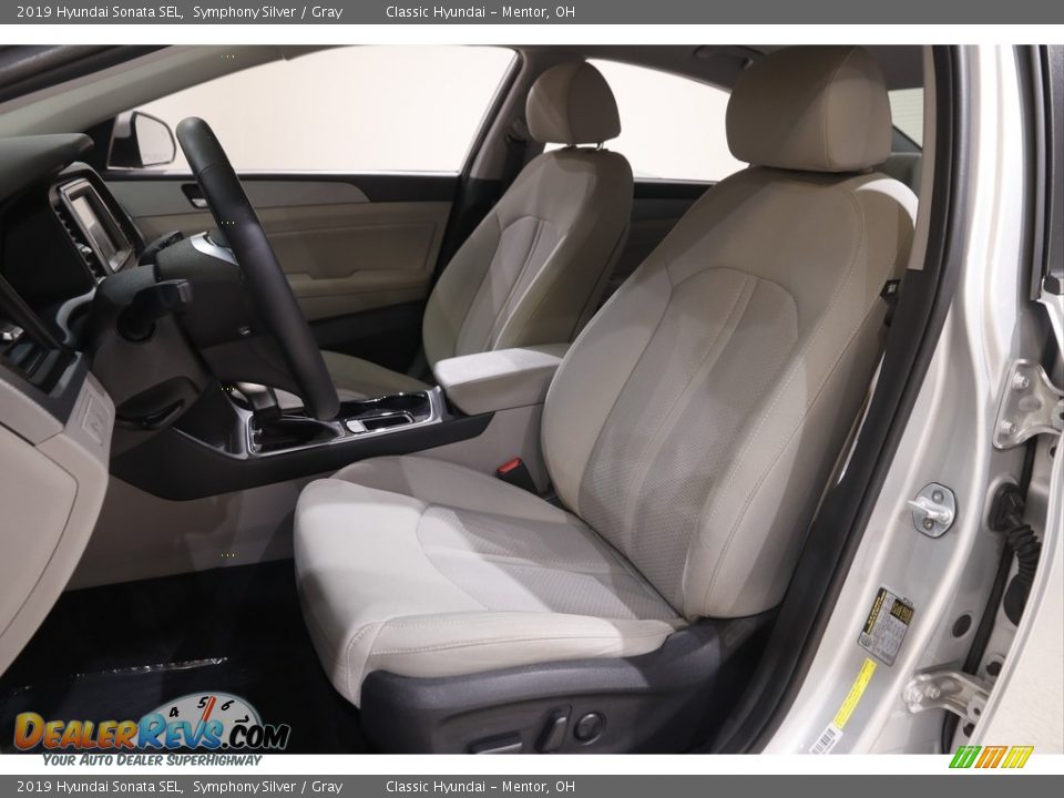 2019 Hyundai Sonata SEL Symphony Silver / Gray Photo #5