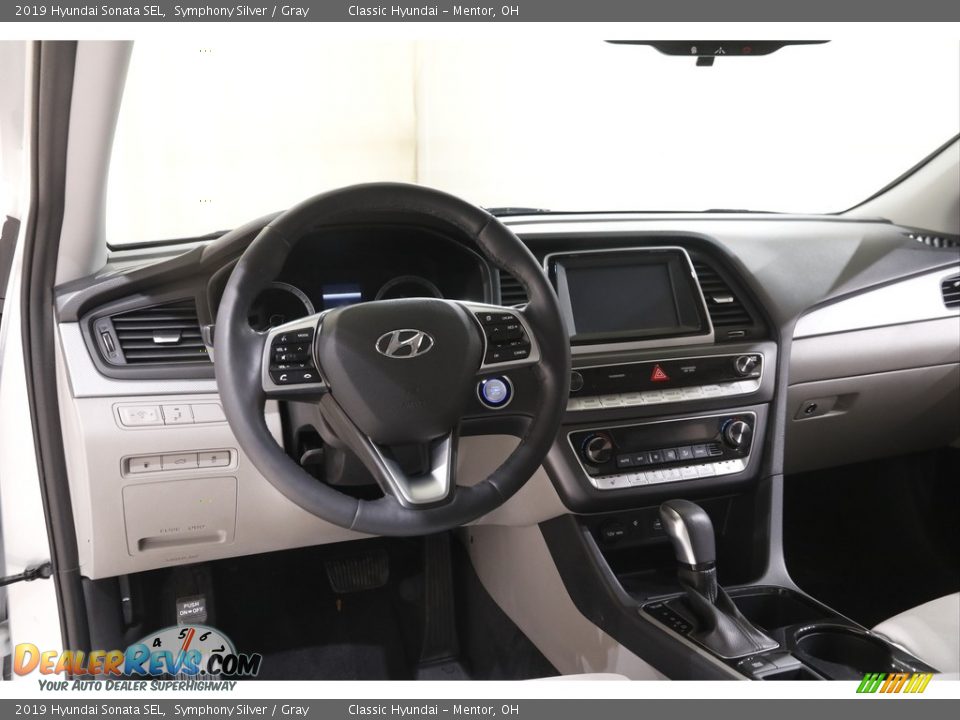 2019 Hyundai Sonata SEL Symphony Silver / Gray Photo #6