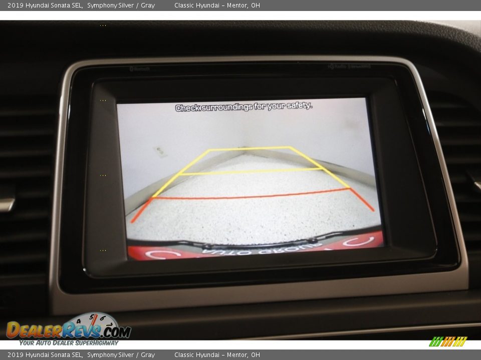 2019 Hyundai Sonata SEL Symphony Silver / Gray Photo #11