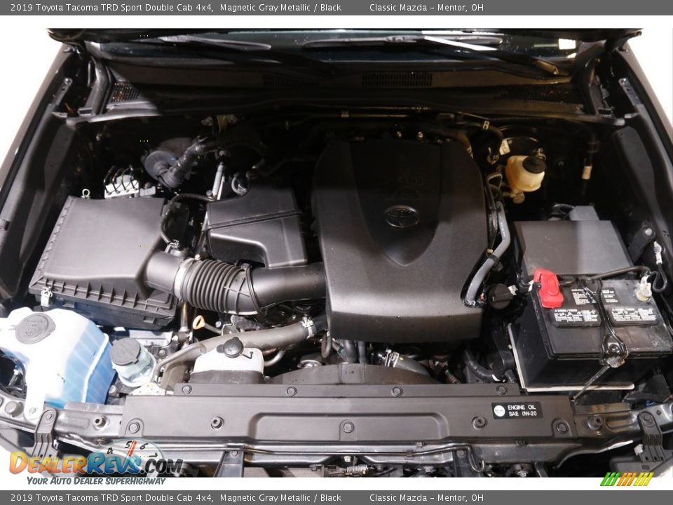 2019 Toyota Tacoma TRD Sport Double Cab 4x4 Magnetic Gray Metallic / Black Photo #20