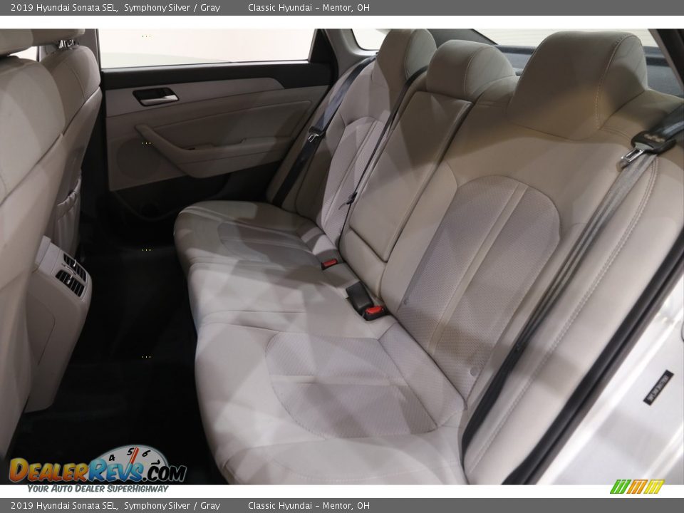 2019 Hyundai Sonata SEL Symphony Silver / Gray Photo #16