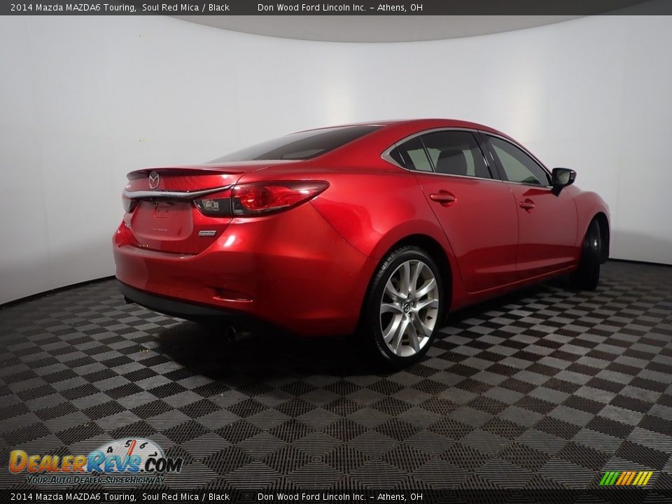 2014 Mazda MAZDA6 Touring Soul Red Mica / Black Photo #16
