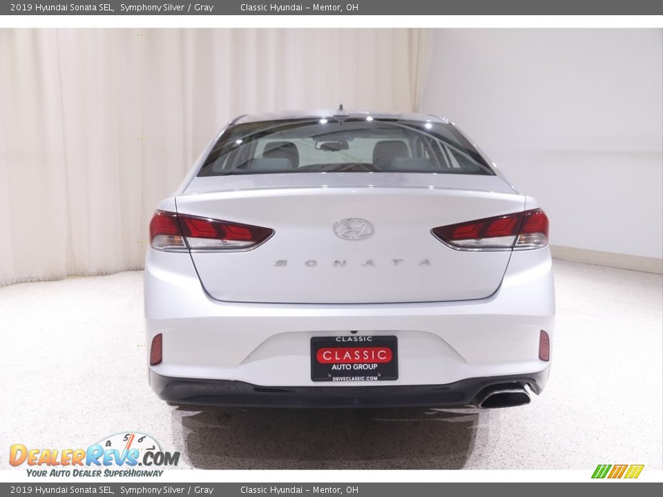 2019 Hyundai Sonata SEL Symphony Silver / Gray Photo #17