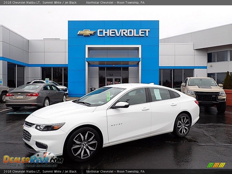 2018 Chevrolet Malibu LT Summit White / Jet Black Photo #1