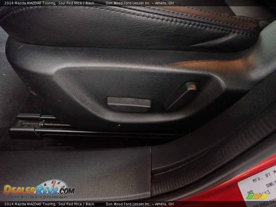 2014 Mazda MAZDA6 Touring Soul Red Mica / Black Photo #23
