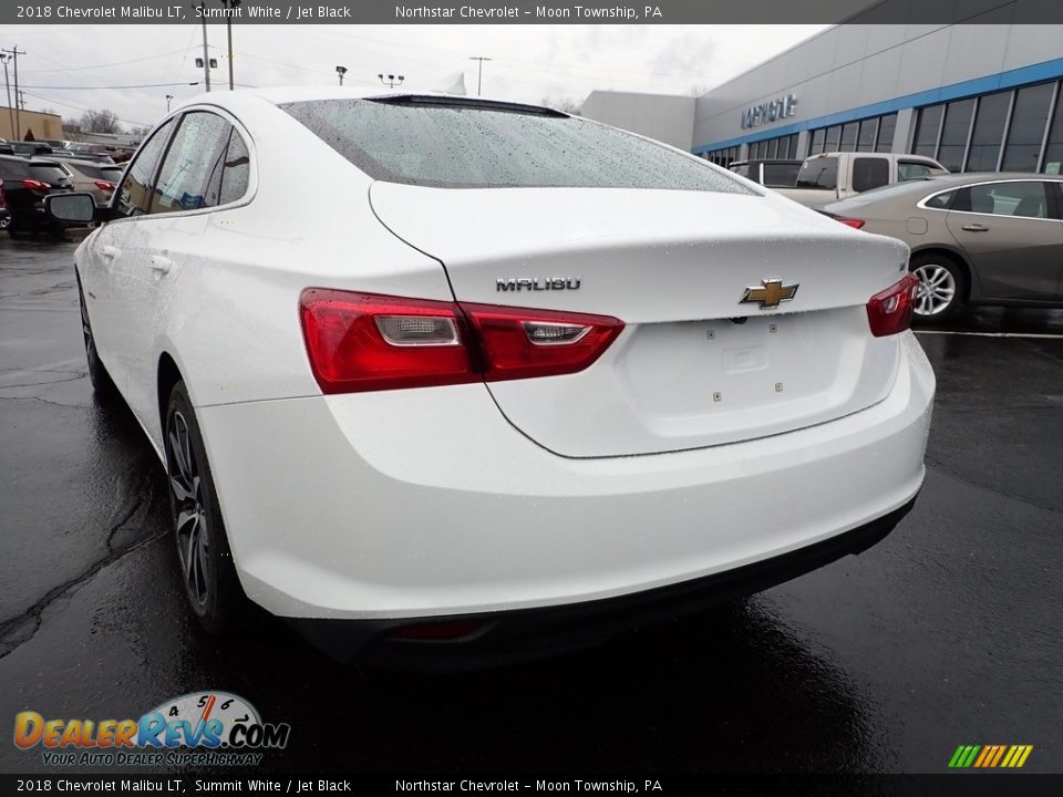 2018 Chevrolet Malibu LT Summit White / Jet Black Photo #5