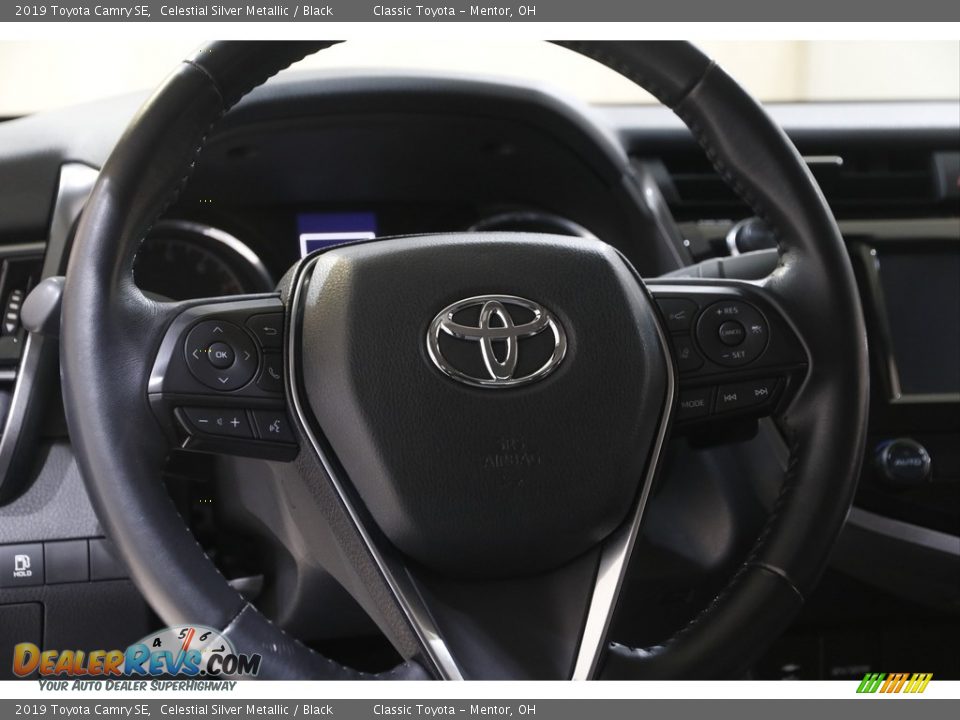 2019 Toyota Camry SE Celestial Silver Metallic / Black Photo #7