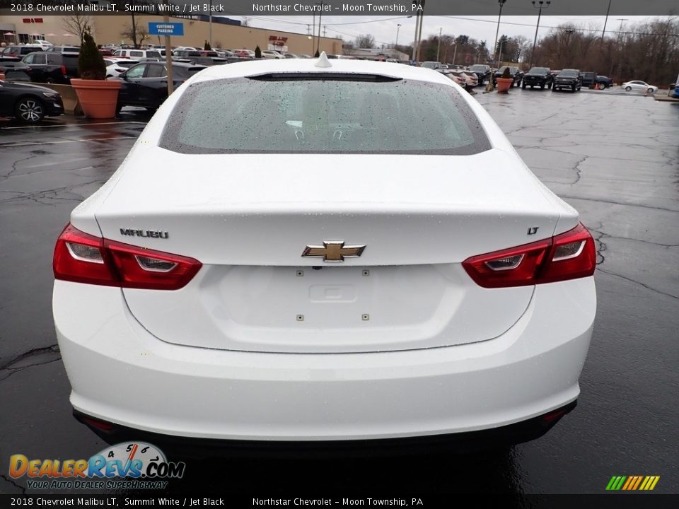 2018 Chevrolet Malibu LT Summit White / Jet Black Photo #6