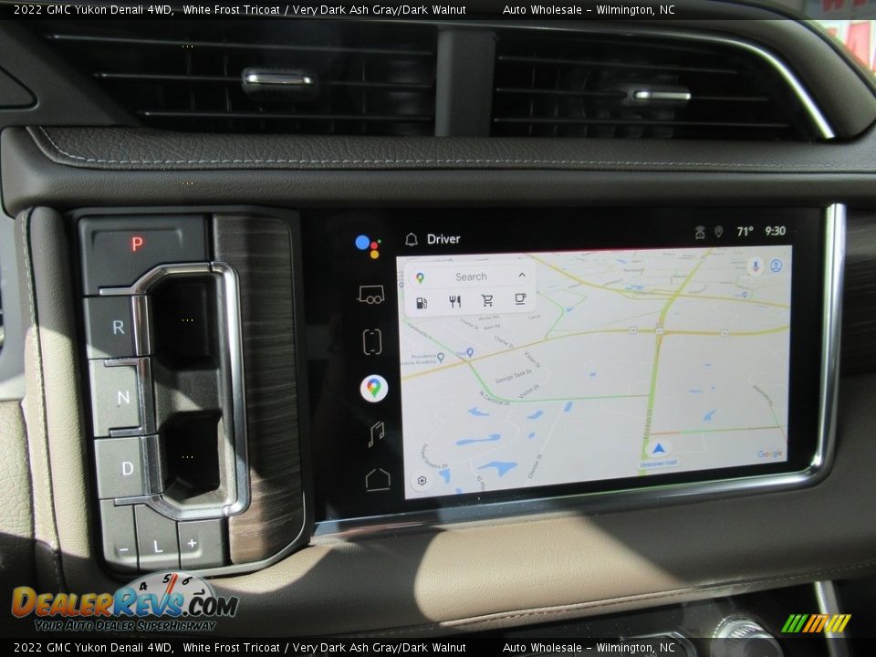 2022 GMC Yukon Denali 4WD White Frost Tricoat / Very Dark Ash Gray/Dark Walnut Photo #17