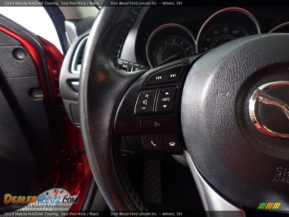 2014 Mazda MAZDA6 Touring Soul Red Mica / Black Photo #29