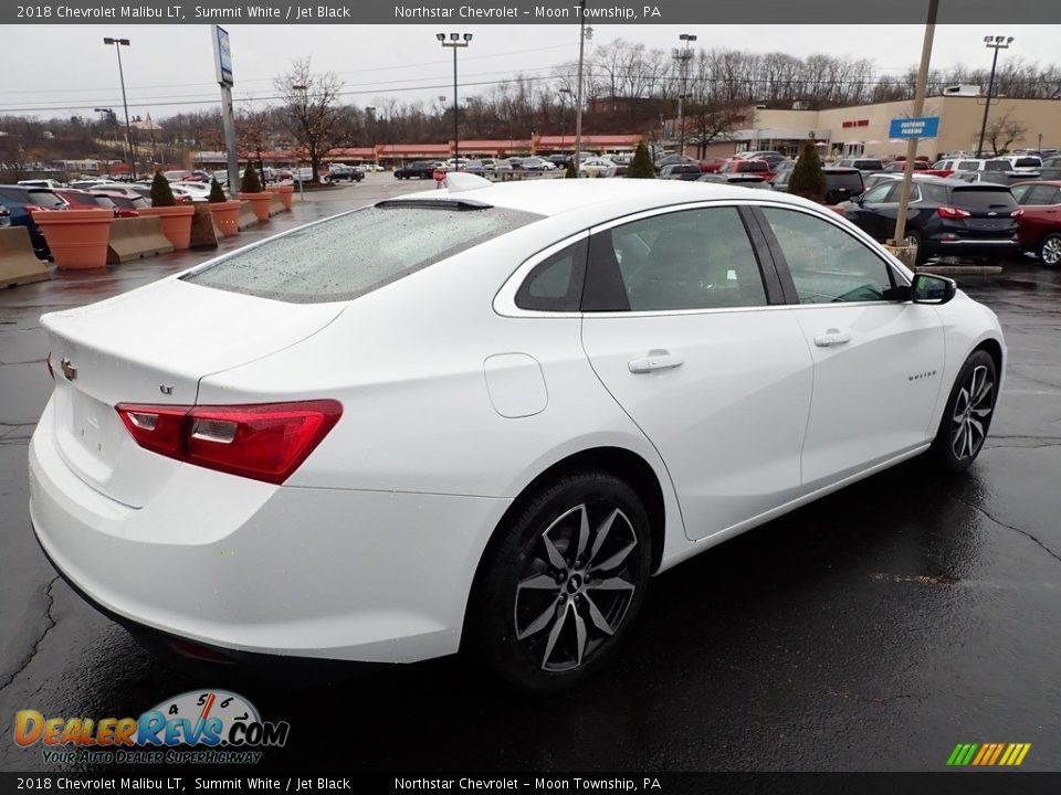 2018 Chevrolet Malibu LT Summit White / Jet Black Photo #9