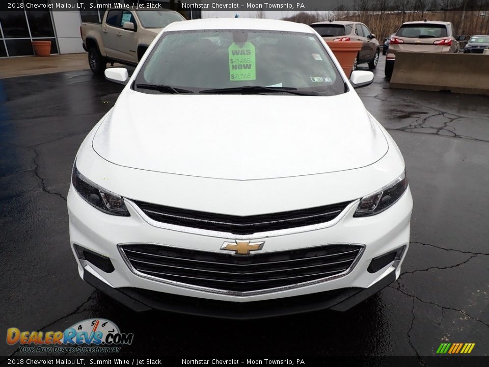 2018 Chevrolet Malibu LT Summit White / Jet Black Photo #13