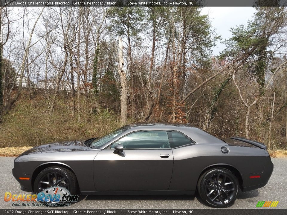 2022 Dodge Challenger SXT Blacktop Granite Pearlcoat / Black Photo #1