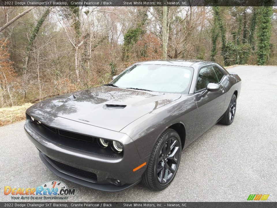 2022 Dodge Challenger SXT Blacktop Granite Pearlcoat / Black Photo #2