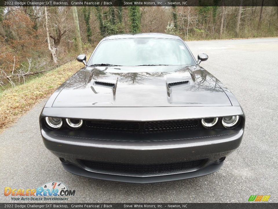 2022 Dodge Challenger SXT Blacktop Granite Pearlcoat / Black Photo #3