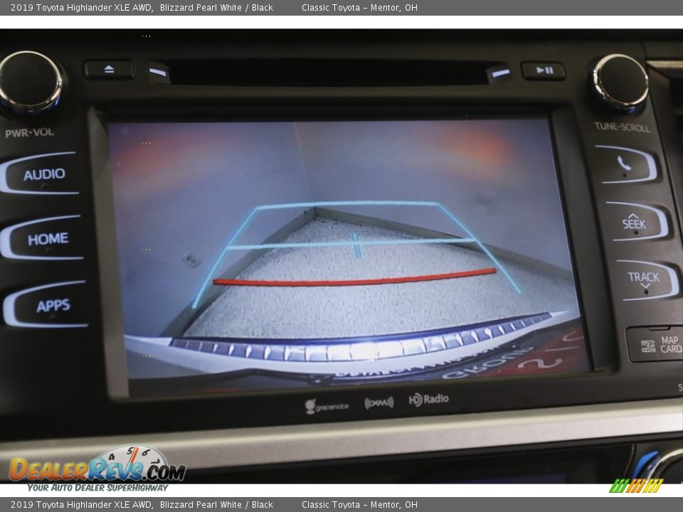 2019 Toyota Highlander XLE AWD Blizzard Pearl White / Black Photo #13