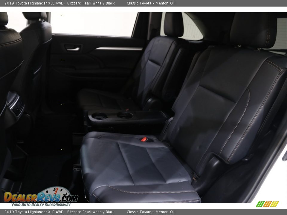 2019 Toyota Highlander XLE AWD Blizzard Pearl White / Black Photo #19
