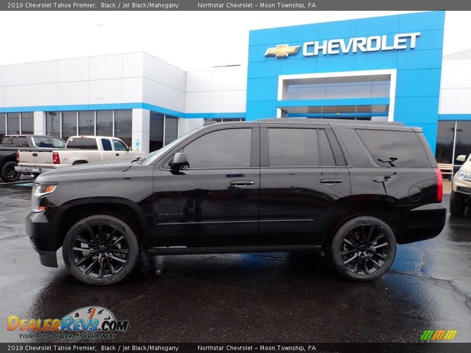 2019 Chevrolet Tahoe Premier Black / Jet Black/Mahogany Photo #3