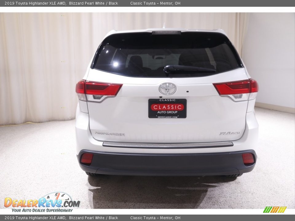 2019 Toyota Highlander XLE AWD Blizzard Pearl White / Black Photo #21