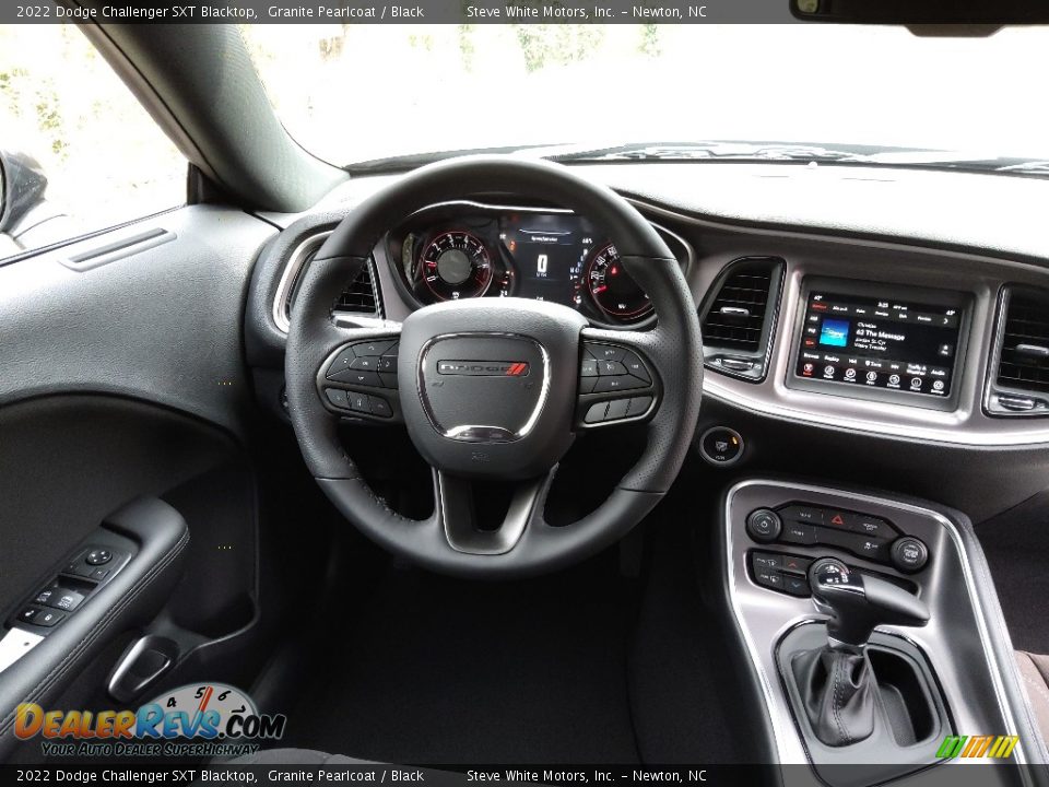 2022 Dodge Challenger SXT Blacktop Granite Pearlcoat / Black Photo #16