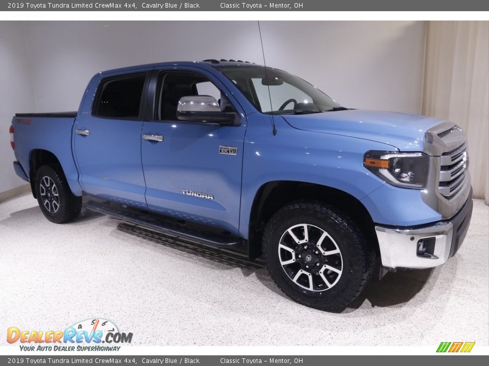 2019 Toyota Tundra Limited CrewMax 4x4 Cavalry Blue / Black Photo #1