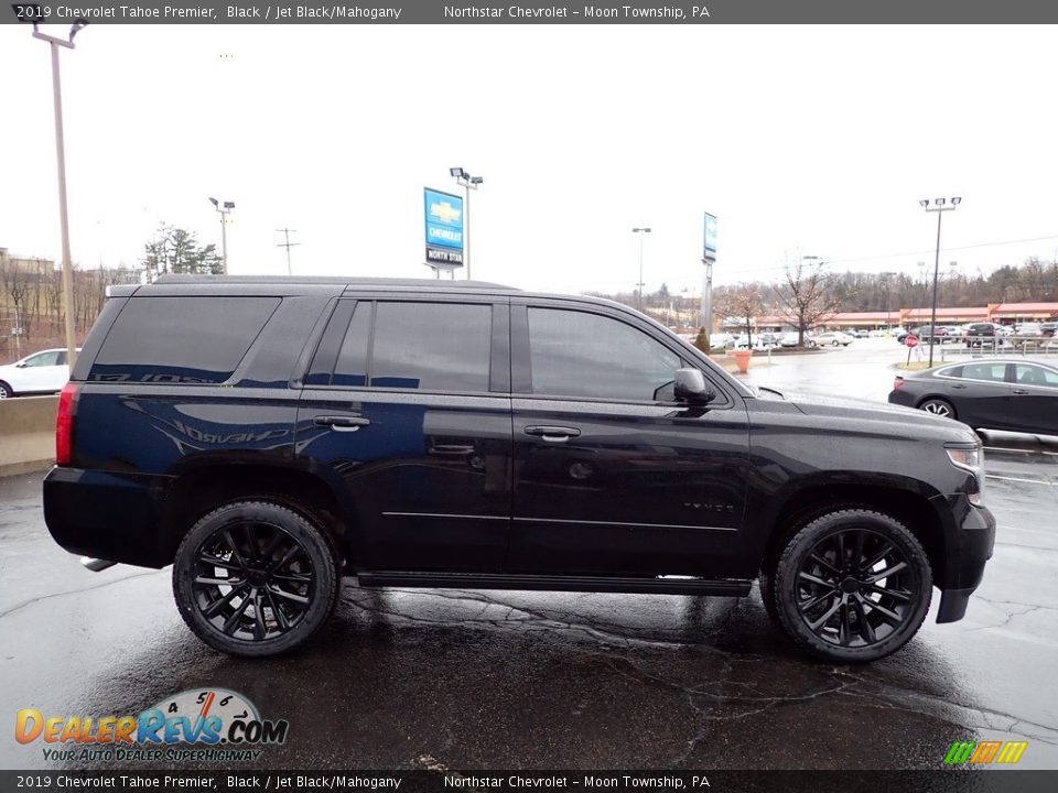 2019 Chevrolet Tahoe Premier Black / Jet Black/Mahogany Photo #10